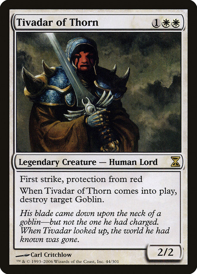 Tivadar of Thorn [Time Spiral] | Game Grid - Logan