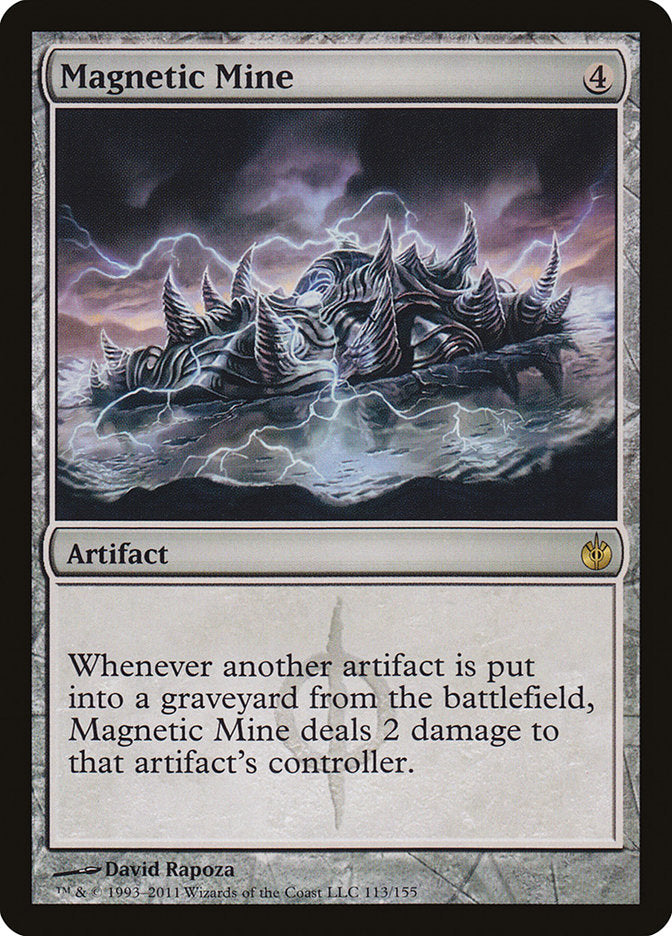 Magnetic Mine [Mirrodin Besieged] | Game Grid - Logan