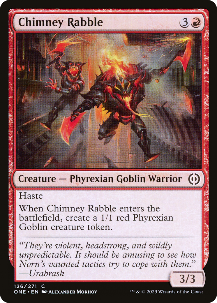 Chimney Rabble [Phyrexia: All Will Be One] | Game Grid - Logan