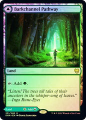 Barkchannel Pathway // Tidechannel Pathway [Kaldheim Prerelease Promos] | Game Grid - Logan