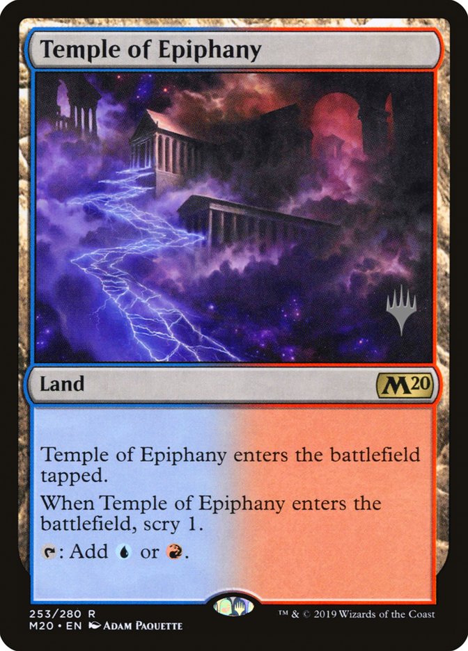 Temple of Epiphany (Promo Pack) [Core Set 2020 Promos] | Game Grid - Logan