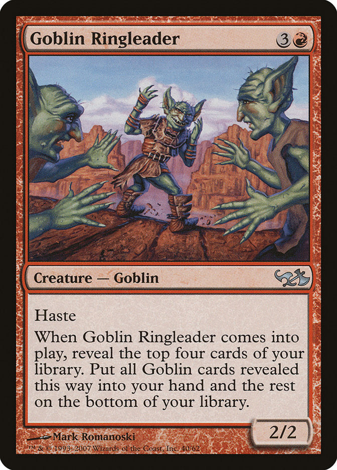 Goblin Ringleader [Duel Decks: Elves vs. Goblins] | Game Grid - Logan