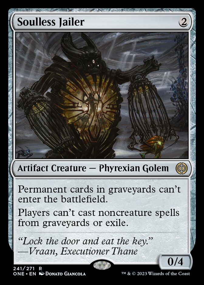 Soulless Jailer [Phyrexia: All Will Be One] | Game Grid - Logan