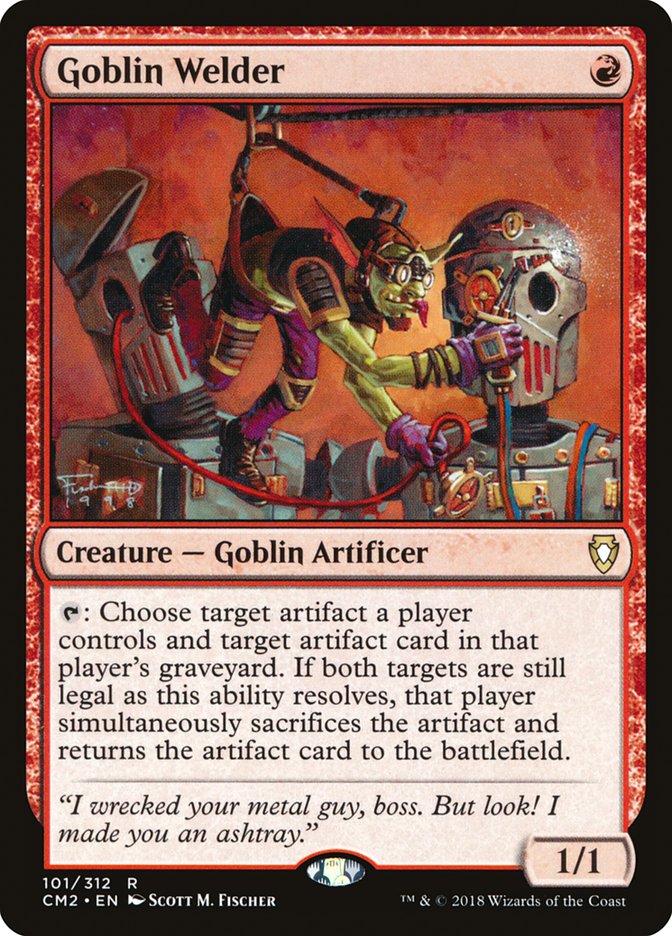 Goblin Welder [Commander Anthology Volume II] | Game Grid - Logan