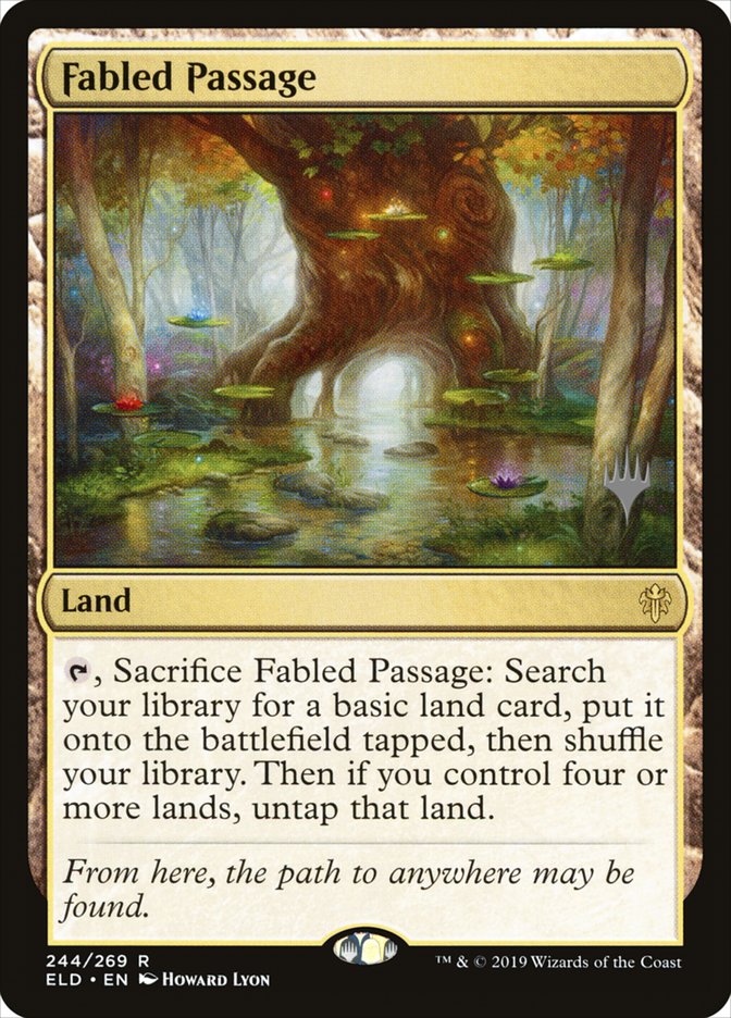 Fabled Passage (Promo Pack) [Throne of Eldraine Promos] | Game Grid - Logan