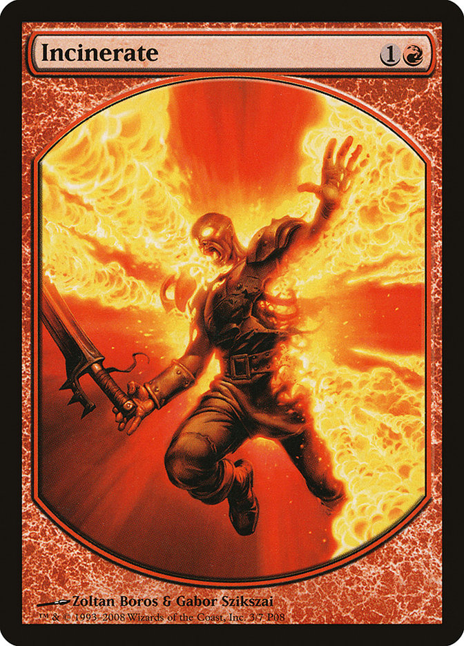 Incinerate [Magic Player Rewards 2008] | Game Grid - Logan