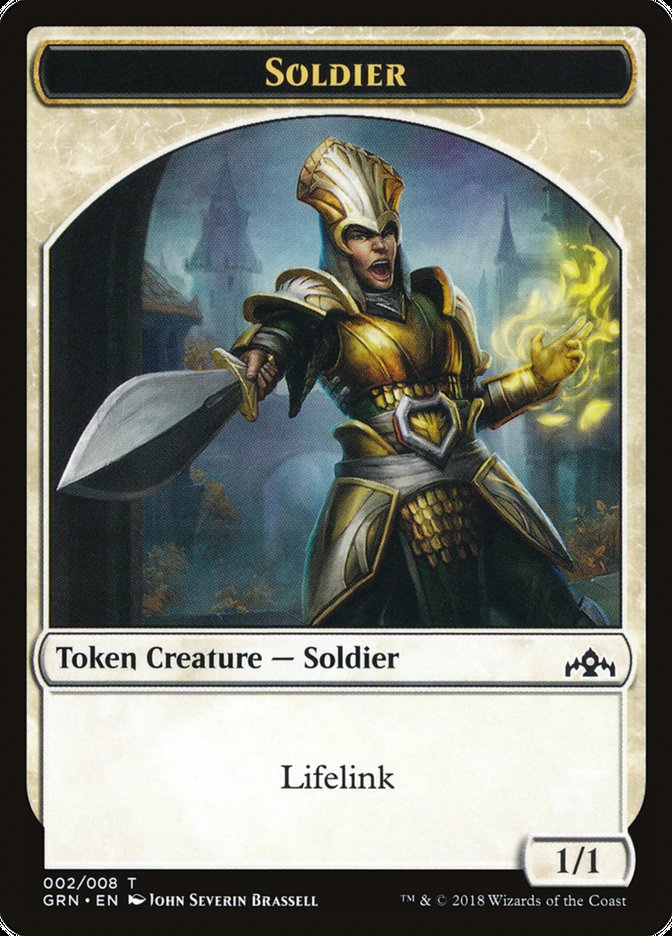 Goblin // Soldier Double-Sided Token [Guilds of Ravnica Guild Kit Tokens] | Game Grid - Logan