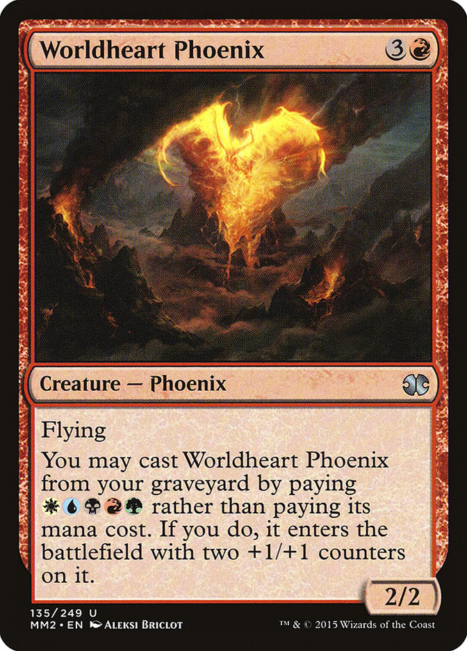 Worldheart Phoenix [Modern Masters 2015] | Game Grid - Logan