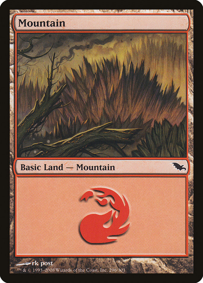 Mountain (296) [Shadowmoor] | Game Grid - Logan