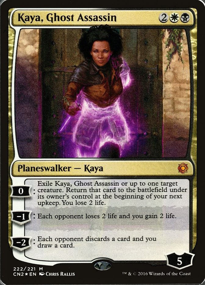 Kaya, Ghost Assassin (222/221) [Conspiracy: Take the Crown] | Game Grid - Logan