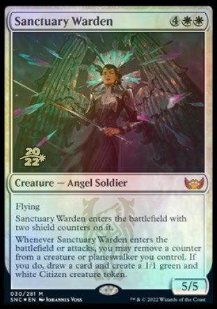 Sanctuary Warden [Streets of New Capenna Prerelease Promos] | Game Grid - Logan