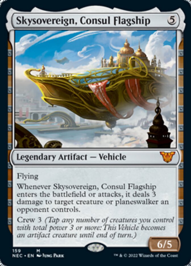 Skysovereign, Consul Flagship [Kamigawa: Neon Dynasty Commander] | Game Grid - Logan