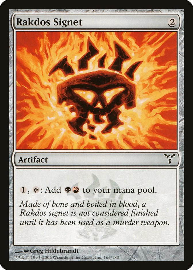 Rakdos Signet [Dissension] | Game Grid - Logan