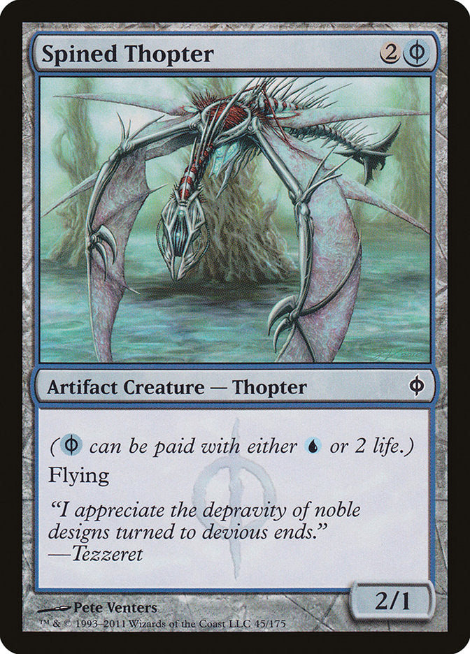 Spined Thopter [New Phyrexia] | Game Grid - Logan