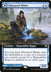 Glasspool Mimic // Glasspool Shore (Extended Art) [Zendikar Rising] | Game Grid - Logan