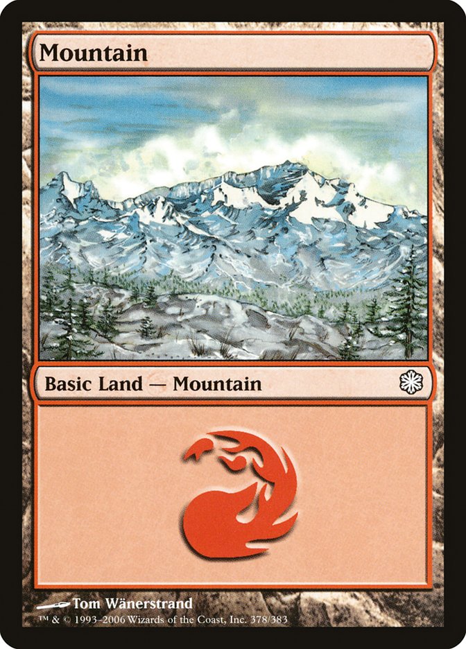 Mountain (378) [Coldsnap Theme Decks] | Game Grid - Logan