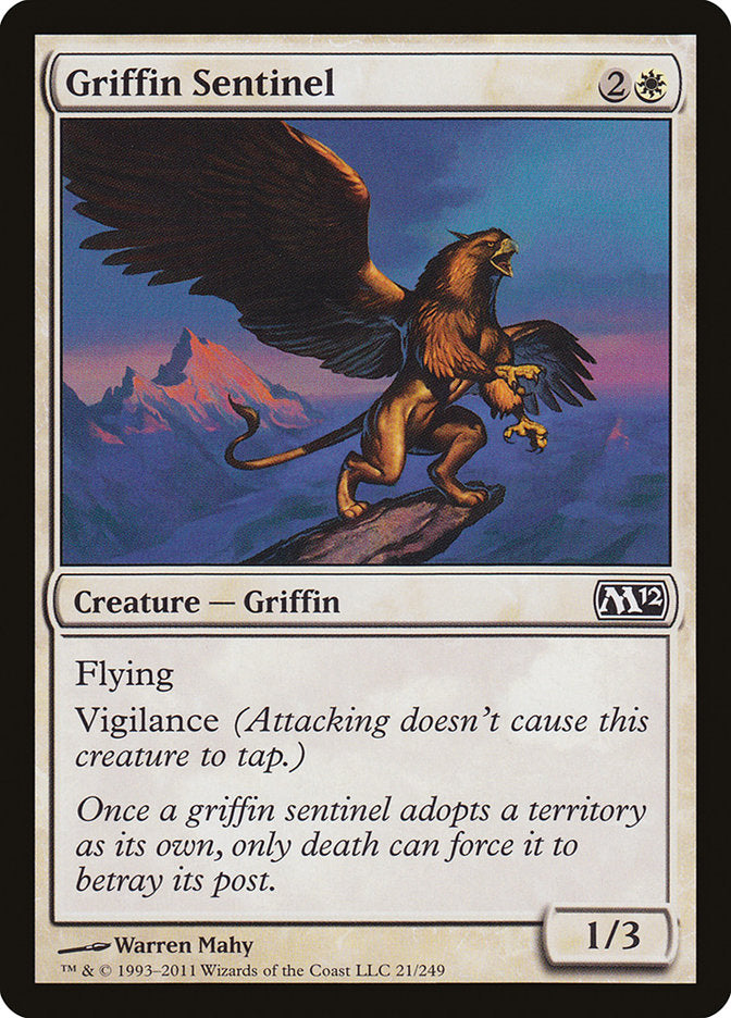 Griffin Sentinel [Magic 2012] | Game Grid - Logan