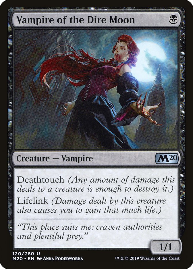 Vampire of the Dire Moon [Core Set 2020] | Game Grid - Logan