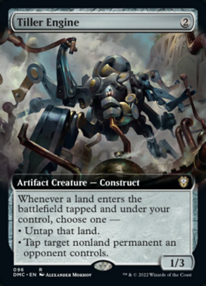 Tiller Engine (Extended Art) [Dominaria United Commander] | Game Grid - Logan