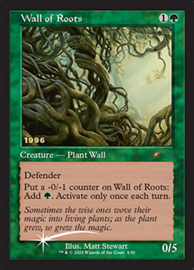 Wall of Roots [30th Anniversary Promos] | Game Grid - Logan
