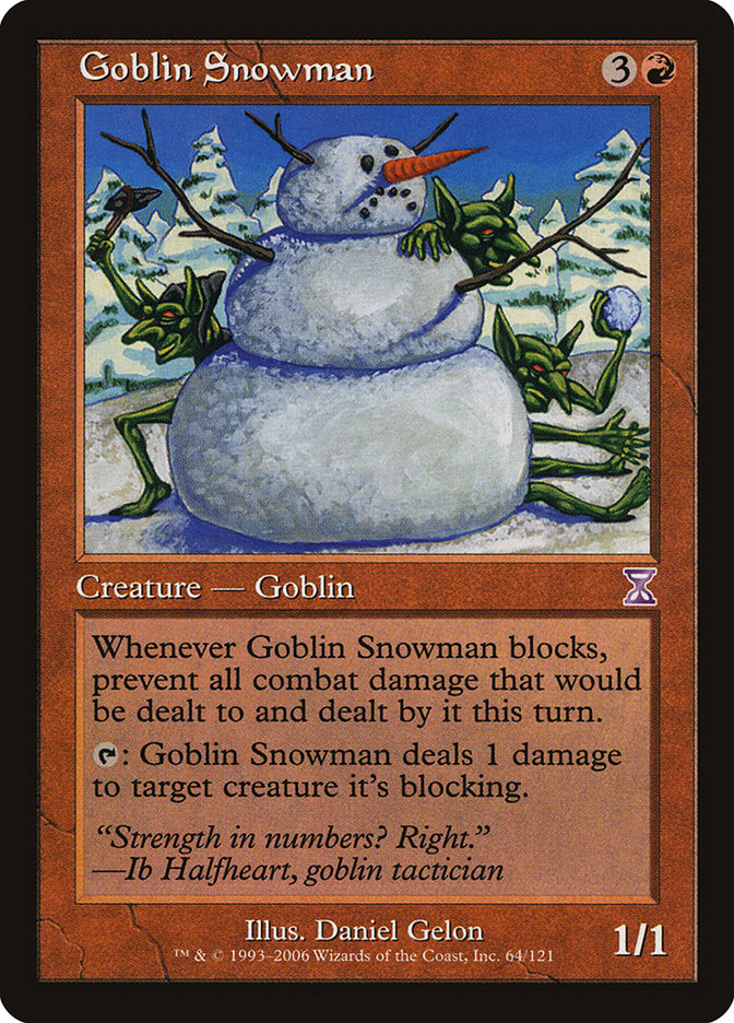 Goblin Snowman [Time Spiral Timeshifted] | Game Grid - Logan