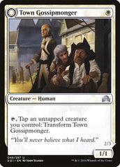 Town Gossipmonger // Incited Rabble [Shadows over Innistrad] | Game Grid - Logan