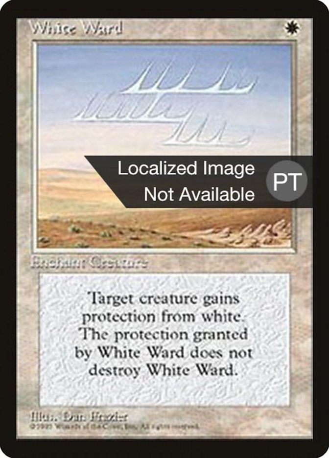 White Ward [Fourth Edition (Foreign Black Border)] | Game Grid - Logan