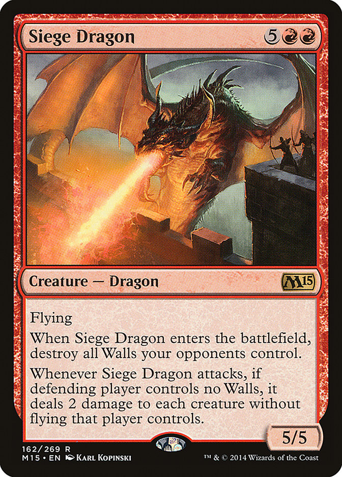 Siege Dragon [Magic 2015] | Game Grid - Logan