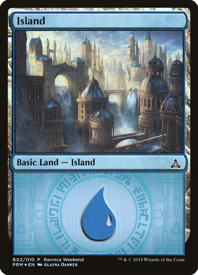 Island (B02) [Ravnica Allegiance Guild Kit] | Game Grid - Logan