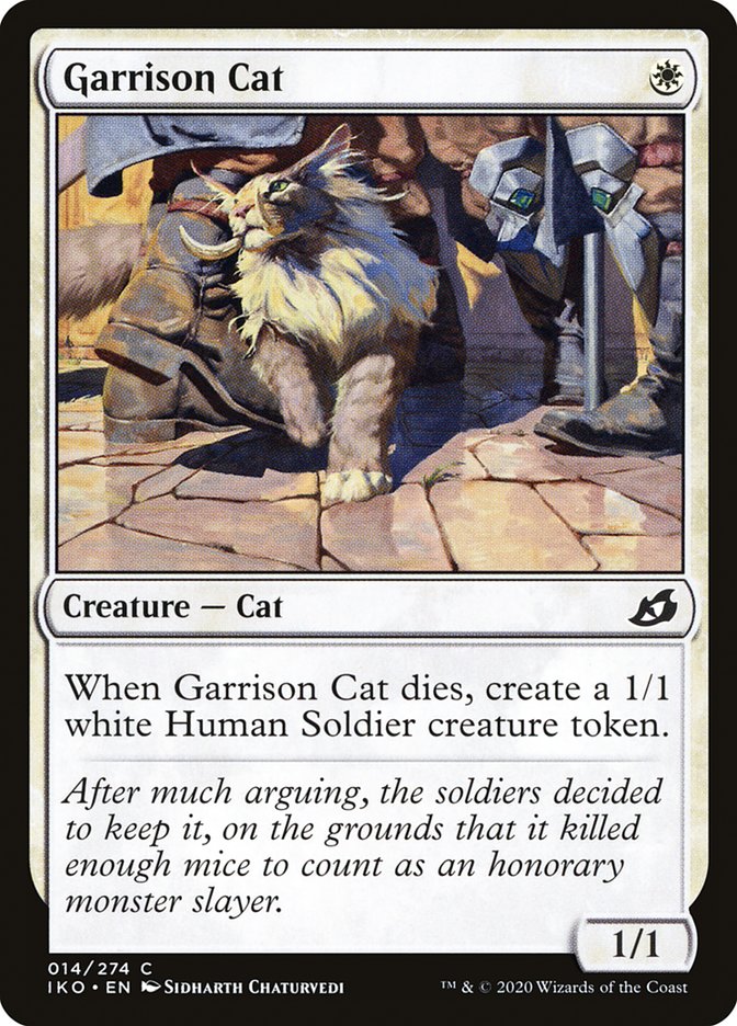 Garrison Cat [Ikoria: Lair of Behemoths] | Game Grid - Logan