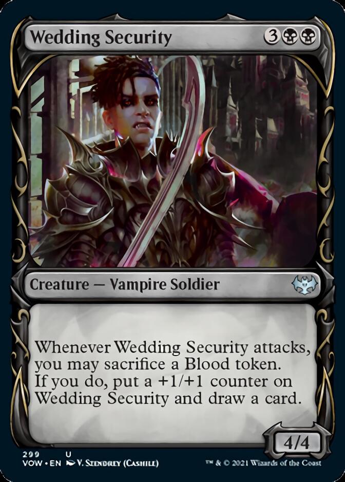 Wedding Security (Showcase Fang Frame) [Innistrad: Crimson Vow] | Game Grid - Logan
