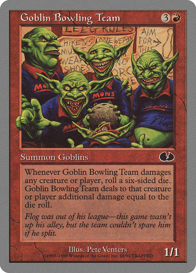 Goblin Bowling Team [Unglued] | Game Grid - Logan