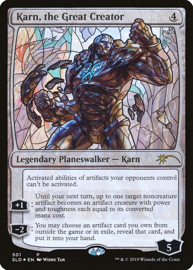 Karn, the Great Creator (Stained Glass) [Secret Lair Drop Promos] | Game Grid - Logan
