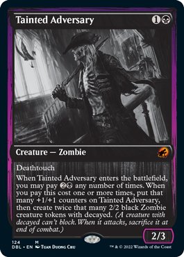 Tainted Adversary [Innistrad: Double Feature] | Game Grid - Logan