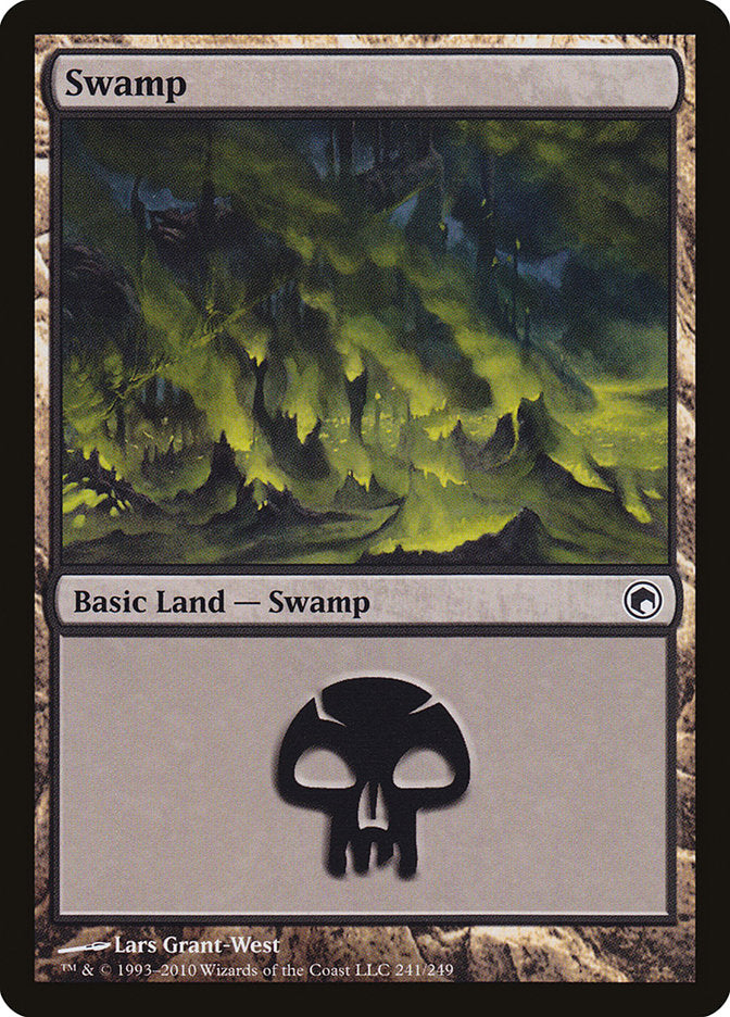 Swamp (241) [Scars of Mirrodin] | Game Grid - Logan