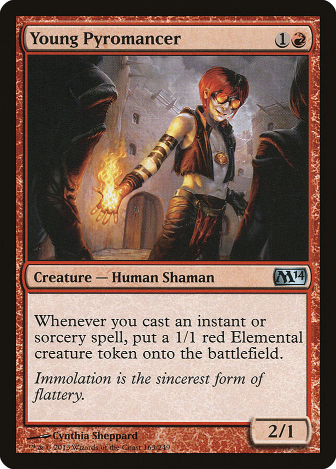 Young Pyromancer [Magic 2014] | Game Grid - Logan