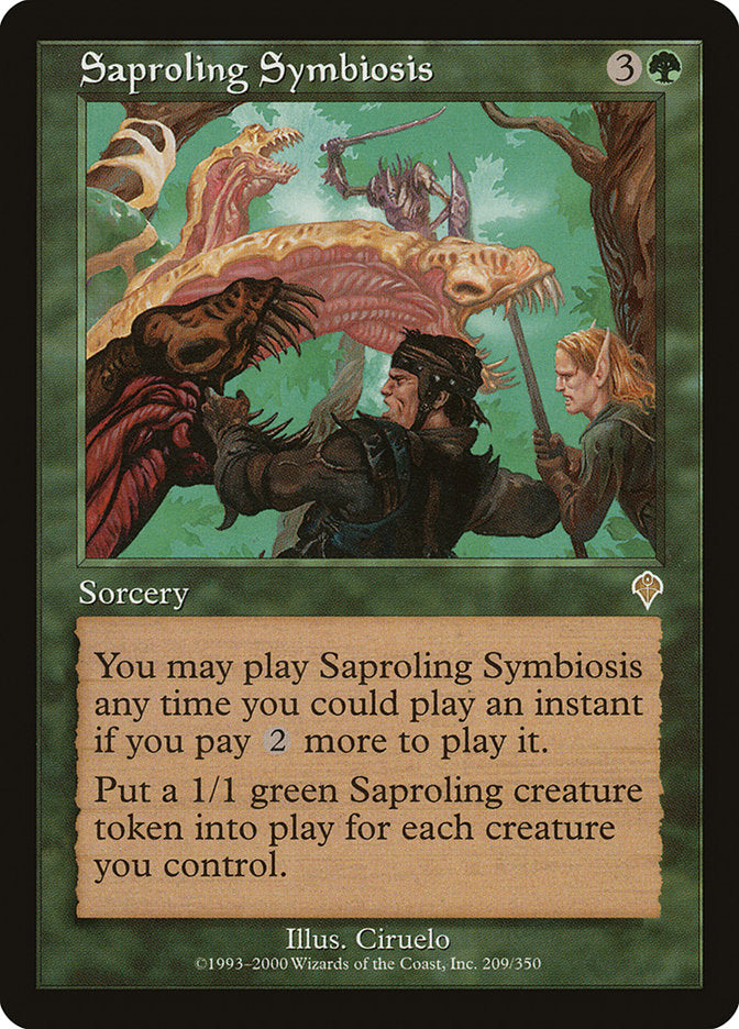 Saproling Symbiosis [Invasion] | Game Grid - Logan