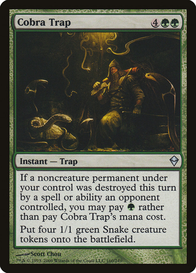 Cobra Trap [Zendikar] | Game Grid - Logan