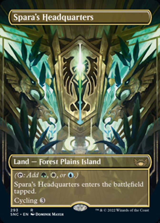 Spara's Headquarters (Borderless Alternate Art) [Streets of New Capenna] | Game Grid - Logan