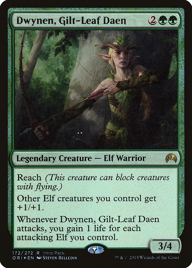 Dwynen, Gilt-Leaf Daen [Magic Origins Promos] | Game Grid - Logan