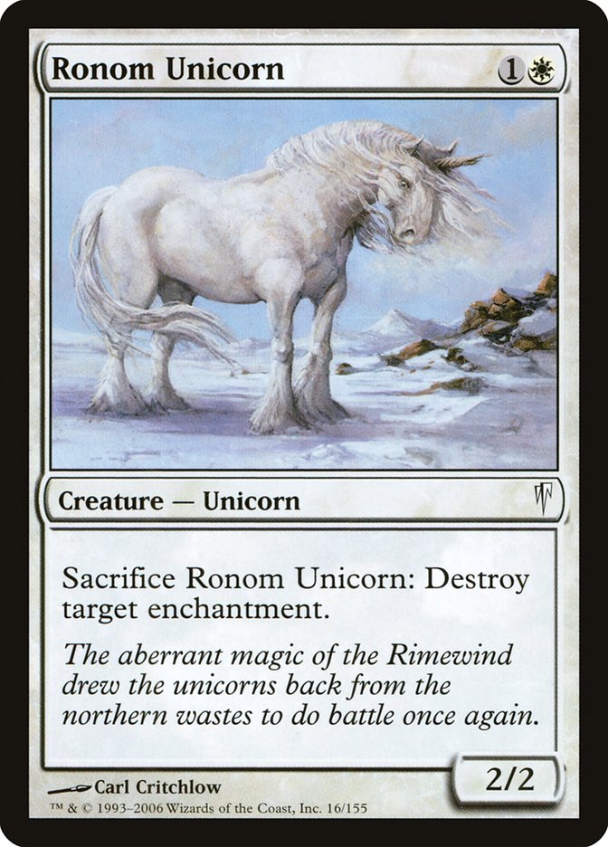 Ronom Unicorn [Coldsnap] | Game Grid - Logan