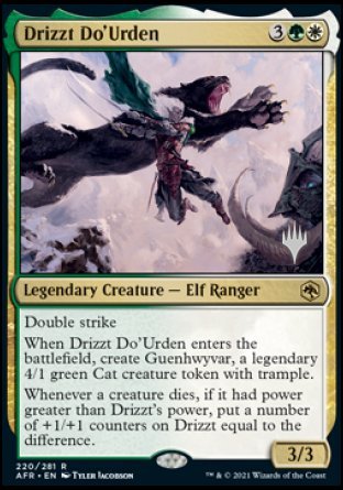 Drizzt Do'Urden (Promo Pack) [Dungeons & Dragons: Adventures in the Forgotten Realms Promos] | Game Grid - Logan