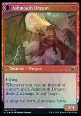 Smoldering Egg // Ashmouth Dragon [Innistrad: Midnight Hunt Prerelease Promos] | Game Grid - Logan