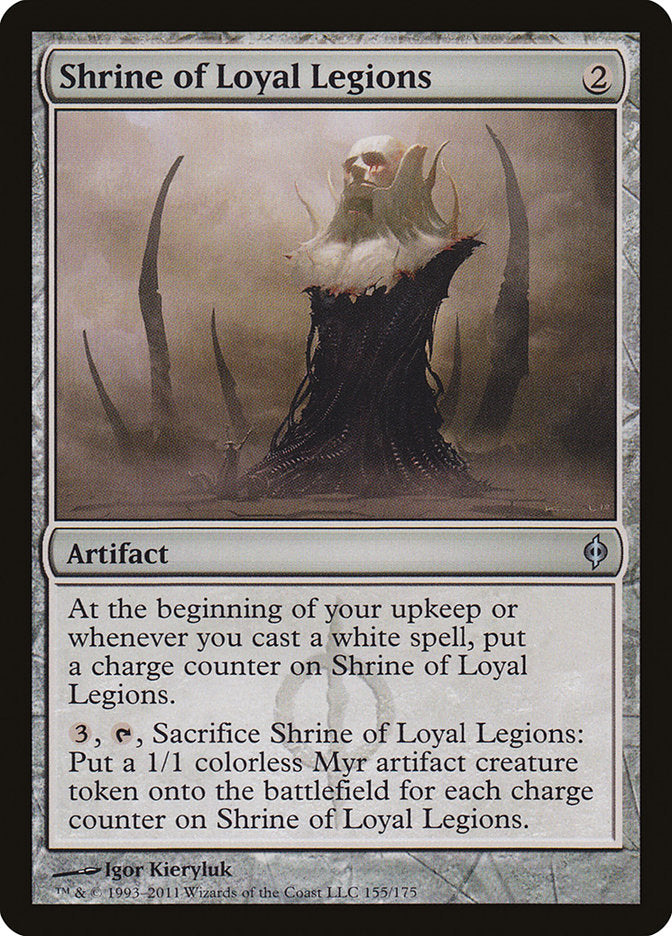 Shrine of Loyal Legions [New Phyrexia] | Game Grid - Logan