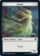 Cat Bird // Spirit Double-Sided Token [Starter Commander Decks] | Game Grid - Logan