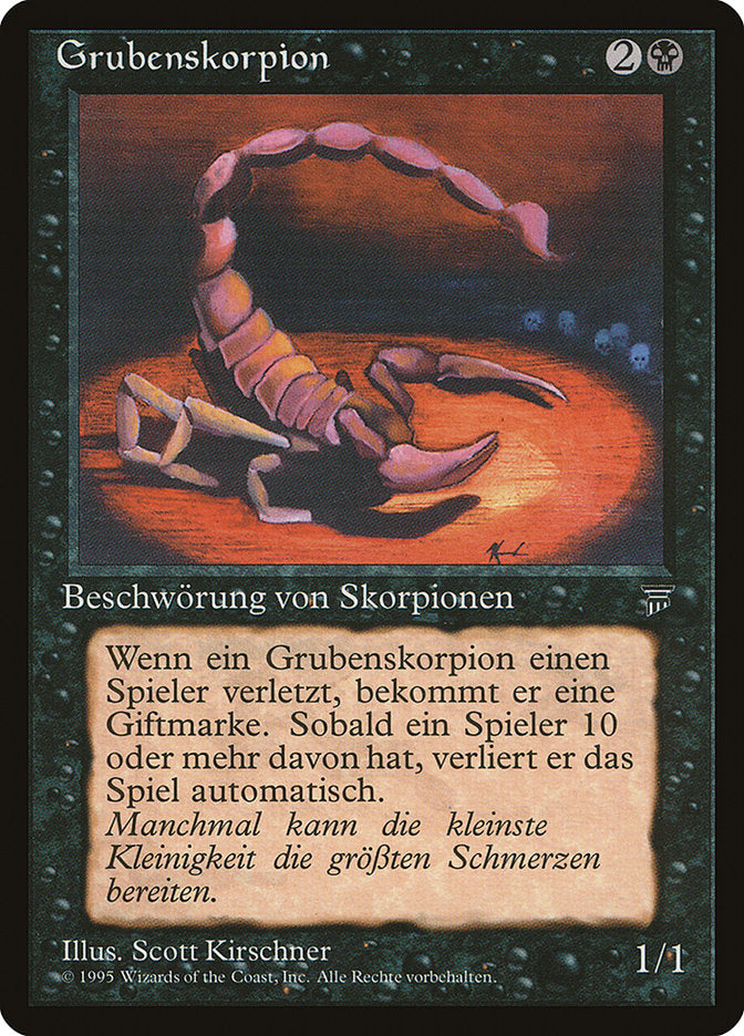 Pit Scorpion (German) - "Grubenskorpion" [Renaissance] | Game Grid - Logan