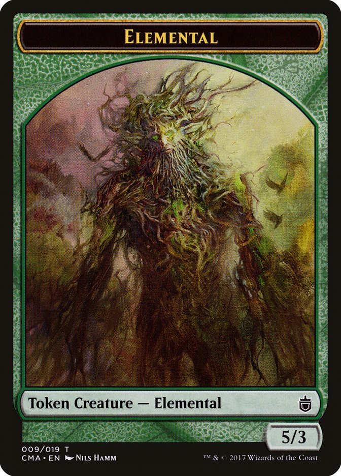 Elemental Token [Commander Anthology Tokens] | Game Grid - Logan