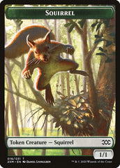 Demon // Squirrel Double-Sided Token [Double Masters Tokens] | Game Grid - Logan