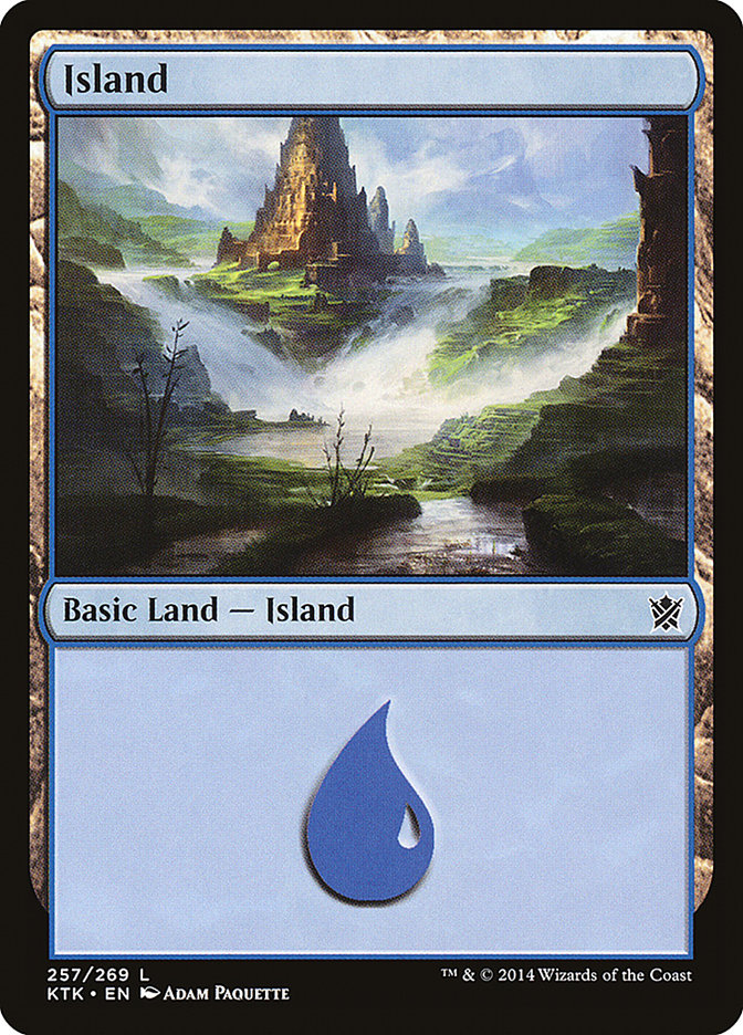 Island (257) [Khans of Tarkir] | Game Grid - Logan