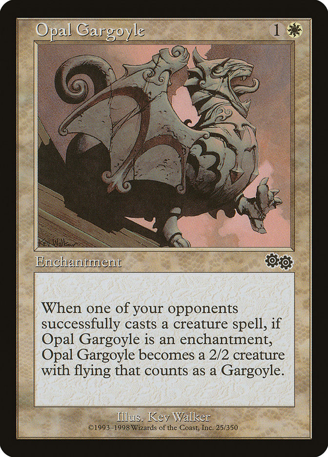 Opal Gargoyle [Urza's Saga] | Game Grid - Logan